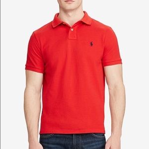 Ralph Lauren Red Medium Polo